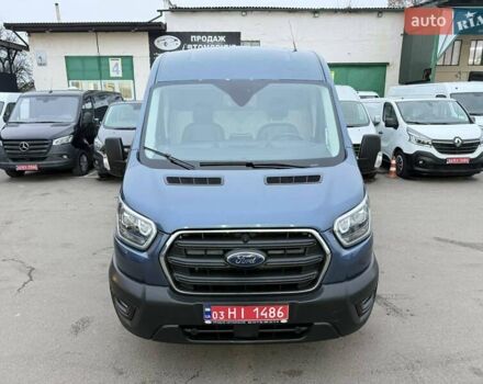 Синій Форд Транзит, об'ємом двигуна 2 л та пробігом 252 тис. км за 18500 $, фото 2 на Automoto.ua