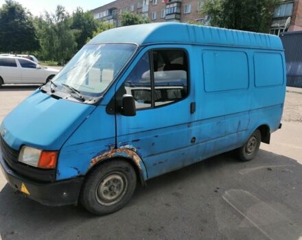 Синий Форд Транзит, объемом двигателя 2 л и пробегом 1000 тыс. км за 1650 $, фото 3 на Automoto.ua
