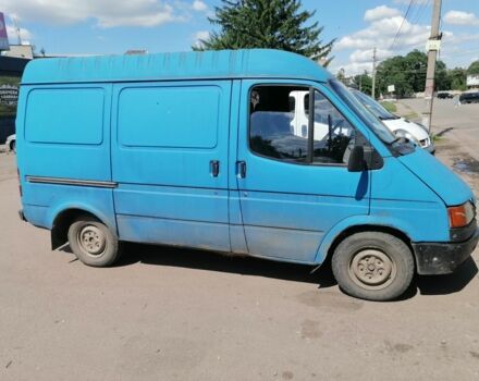 Синий Форд Транзит, объемом двигателя 2 л и пробегом 1000 тыс. км за 1650 $, фото 1 на Automoto.ua