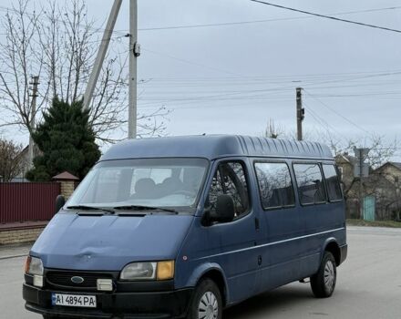 Синий Форд Транзит, объемом двигателя 2.5 л и пробегом 300 тыс. км за 2900 $, фото 1 на Automoto.ua