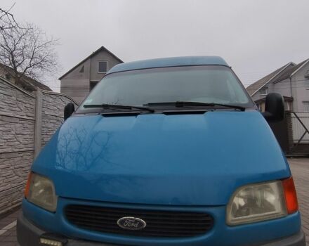 Синий Форд Транзит, объемом двигателя 2.5 л и пробегом 410 тыс. км за 3300 $, фото 2 на Automoto.ua