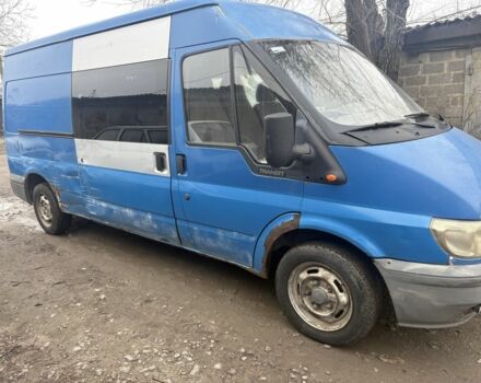 Синій Форд Транзит, об'ємом двигуна 2.4 л та пробігом 300 тис. км за 2500 $, фото 2 на Automoto.ua