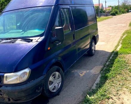 Синий Форд Транзит, объемом двигателя 2 л и пробегом 350 тыс. км за 3500 $, фото 1 на Automoto.ua