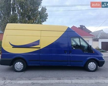 Синій Форд Транзит, об'ємом двигуна 2 л та пробігом 283 тис. км за 4500 $, фото 3 на Automoto.ua