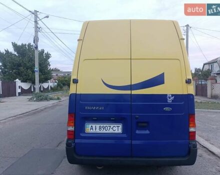 Синій Форд Транзит, об'ємом двигуна 2 л та пробігом 283 тис. км за 4500 $, фото 5 на Automoto.ua