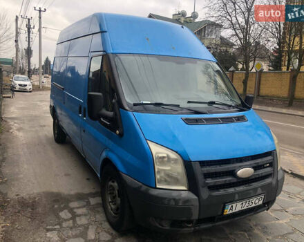 Синий Форд Транзит, объемом двигателя 2.2 л и пробегом 360 тыс. км за 3500 $, фото 2 на Automoto.ua