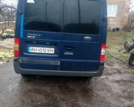 Синий Форд Транзит, объемом двигателя 2.4 л и пробегом 100 тыс. км за 5300 $, фото 1 на Automoto.ua