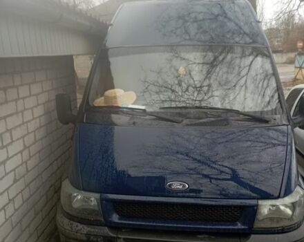 Синій Форд Транзит, об'ємом двигуна 2 л та пробігом 280 тис. км за 6500 $, фото 1 на Automoto.ua