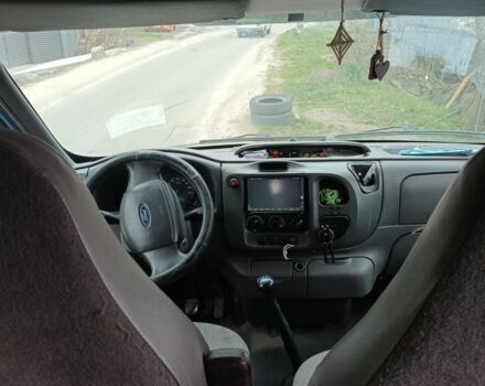 Синий Форд Транзит, объемом двигателя 2 л и пробегом 444 тыс. км за 4200 $, фото 5 на Automoto.ua