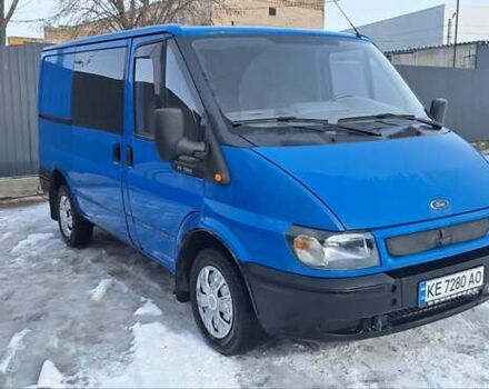 Синий Форд Транзит, объемом двигателя 2 л и пробегом 235 тыс. км за 3750 $, фото 1 на Automoto.ua
