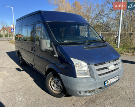 Синий Форд Транзит, объемом двигателя 2.2 л и пробегом 318 тыс. км за 5500 $, фото 2 на Automoto.ua