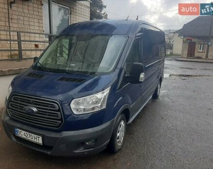 Синий Форд Транзит, объемом двигателя 2.2 л и пробегом 211 тыс. км за 15400 $, фото 5 на Automoto.ua
