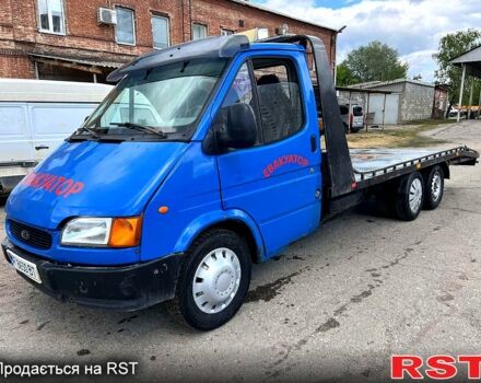 Синій Форд Транзит, об'ємом двигуна 2.5 л та пробігом 350 тис. км за 4000 $, фото 2 на Automoto.ua