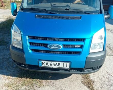 Синий Форд Транзит, объемом двигателя 2.2 л и пробегом 423 тыс. км за 6900 $, фото 1 на Automoto.ua
