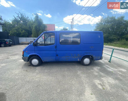 Синий Форд Транзит, объемом двигателя 2.5 л и пробегом 450 тыс. км за 1850 $, фото 3 на Automoto.ua
