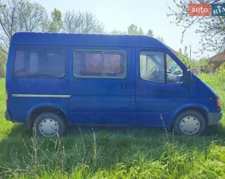 Синий Форд Транзит, объемом двигателя 2.5 л и пробегом 250 тыс. км за 2800 $, фото 2 на Automoto.ua