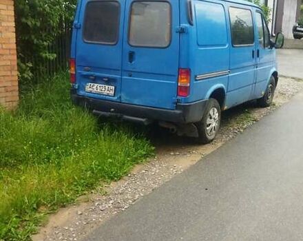 Синий Форд Транзит, объемом двигателя 2.5 л и пробегом 412 тыс. км за 1600 $, фото 4 на Automoto.ua