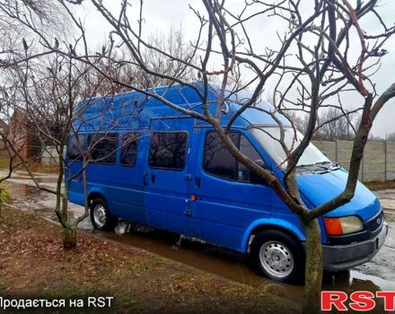 Синий Форд Транзит, объемом двигателя 2.5 л и пробегом 460 тыс. км за 3300 $, фото 2 на Automoto.ua