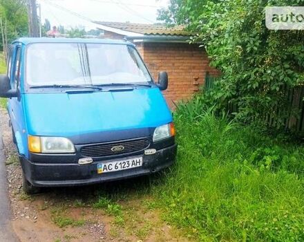 Синий Форд Транзит, объемом двигателя 2.5 л и пробегом 412 тыс. км за 1600 $, фото 2 на Automoto.ua