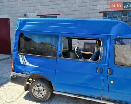 Синій Форд Транзит, об'ємом двигуна 2 л та пробігом 309 тис. км за 2000 $, фото 1 на Automoto.ua