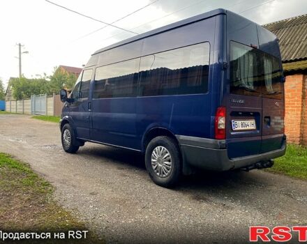 Синий Форд Транзит, объемом двигателя 2.4 л и пробегом 400 тыс. км за 6500 $, фото 2 на Automoto.ua