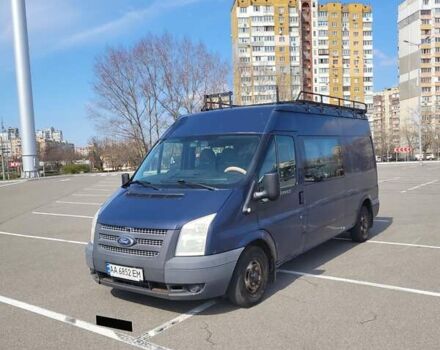Синий Форд Транзит, объемом двигателя 2.2 л и пробегом 380 тыс. км за 7900 $, фото 4 на Automoto.ua