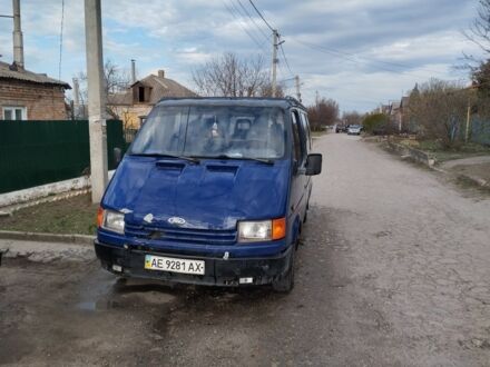 Синий Форд Транзит, объемом двигателя 2.5 л и пробегом 350 тыс. км за 1300 $, фото 1 на Automoto.ua