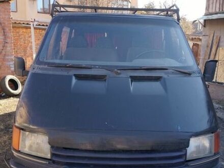 Синий Форд Транзит, объемом двигателя 2 л и пробегом 100 тыс. км за 2000 $, фото 1 на Automoto.ua