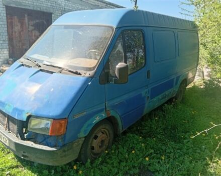 Синий Форд Транзит, объемом двигателя 2.5 л и пробегом 200 тыс. км за 750 $, фото 1 на Automoto.ua