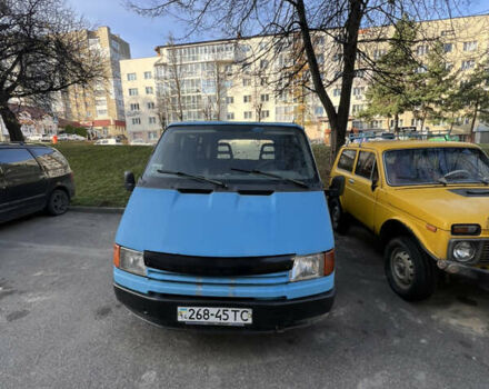 Синій Форд Транзит, об'ємом двигуна 2.5 л та пробігом 300 тис. км за 800 $, фото 1 на Automoto.ua