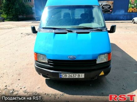 Синий Форд Транзит, объемом двигателя 2 л и пробегом 100 тыс. км за 1350 $, фото 1 на Automoto.ua