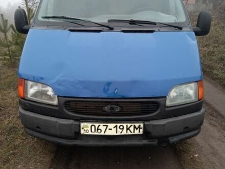 Синий Форд Транзит, объемом двигателя 2.5 л и пробегом 350 тыс. км за 1600 $, фото 1 на Automoto.ua