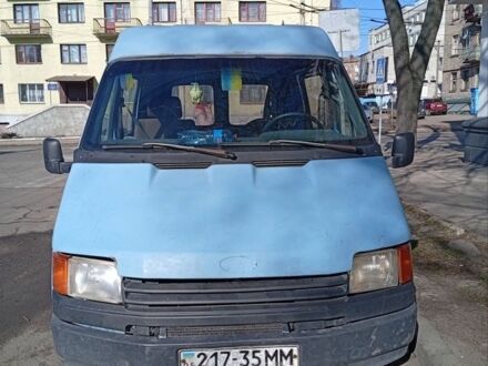 Синий Форд Транзит, объемом двигателя 2.5 л и пробегом 325 тыс. км за 1300 $, фото 1 на Automoto.ua