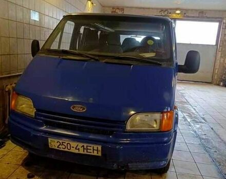 Синий Форд Транзит, объемом двигателя 2 л и пробегом 300 тыс. км за 1400 $, фото 1 на Automoto.ua