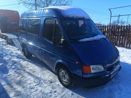 Синий Форд Транзит, объемом двигателя 2.5 л и пробегом 300 тыс. км за 2800 $, фото 1 на Automoto.ua