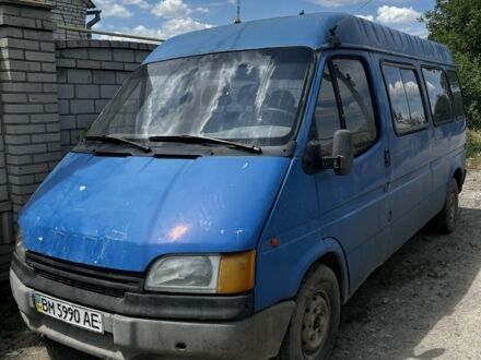 Синий Форд Транзит, объемом двигателя 2.5 л и пробегом 1 тыс. км за 2100 $, фото 1 на Automoto.ua