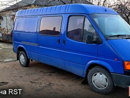Синий Форд Транзит, объемом двигателя 2.5 л и пробегом 134 тыс. км за 2600 $, фото 1 на Automoto.ua
