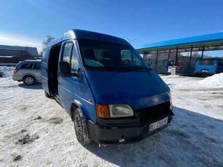 Синий Форд Транзит, объемом двигателя 2.5 л и пробегом 100 тыс. км за 1700 $, фото 1 на Automoto.ua