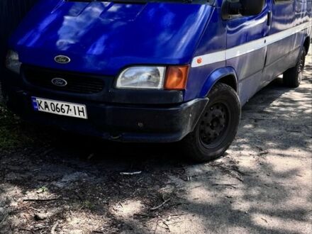 Синий Форд Транзит, объемом двигателя 2.5 л и пробегом 100 тыс. км за 3288 $, фото 1 на Automoto.ua