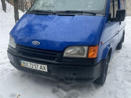 Синий Форд Транзит, объемом двигателя 2.5 л и пробегом 420 тыс. км за 2500 $, фото 1 на Automoto.ua
