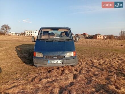 Синий Форд Транзит, объемом двигателя 2.5 л и пробегом 304 тыс. км за 1350 $, фото 1 на Automoto.ua