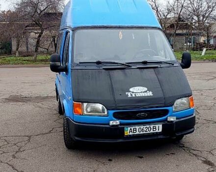 Синий Форд Транзит, объемом двигателя 2.5 л и пробегом 50 тыс. км за 2600 $, фото 1 на Automoto.ua