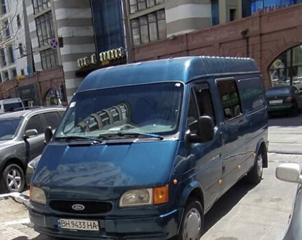 Синий Форд Транзит, объемом двигателя 2.5 л и пробегом 268 тыс. км за 5450 $, фото 1 на Automoto.ua