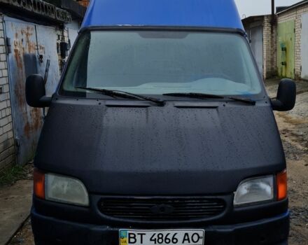 Синий Форд Транзит, объемом двигателя 2.5 л и пробегом 200 тыс. км за 3000 $, фото 1 на Automoto.ua