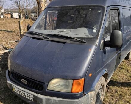 Синий Форд Транзит, объемом двигателя 2.5 л и пробегом 345 тыс. км за 1499 $, фото 1 на Automoto.ua