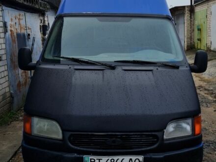 Синий Форд Транзит, объемом двигателя 2.5 л и пробегом 250 тыс. км за 2300 $, фото 1 на Automoto.ua