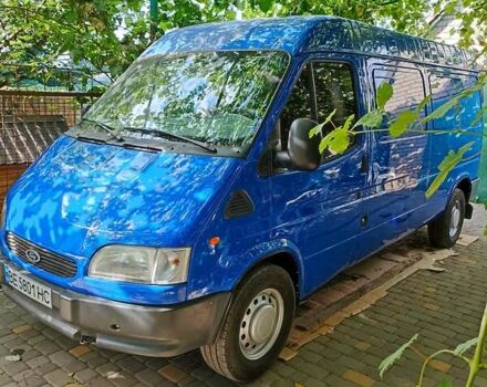 Синій Форд Транзит, об'ємом двигуна 2.5 л та пробігом 392 тис. км за 4500 $, фото 1 на Automoto.ua