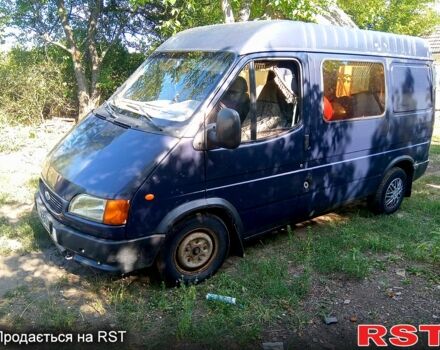 Синий Форд Транзит, объемом двигателя 2.5 л и пробегом 379 тыс. км за 1800 $, фото 1 на Automoto.ua