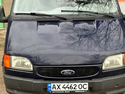 Синий Форд Транзит, объемом двигателя 2.5 л и пробегом 256 тыс. км за 4500 $, фото 1 на Automoto.ua