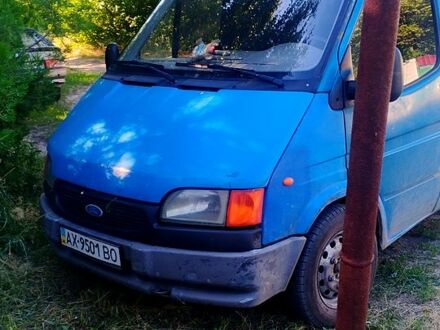 Синий Форд Транзит, объемом двигателя 2.5 л и пробегом 285 тыс. км за 2000 $, фото 1 на Automoto.ua